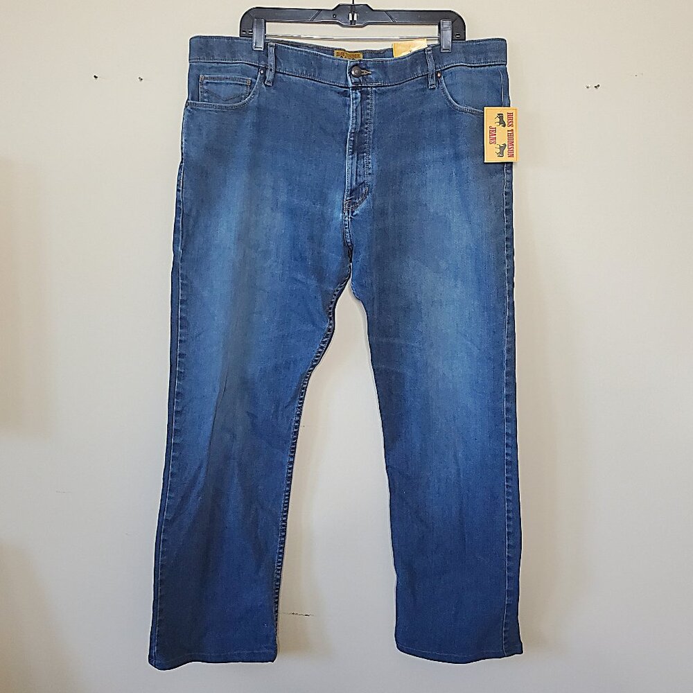 Ross Thomson Men's Denim Straight Stone Wash Jeans SZ 42X30